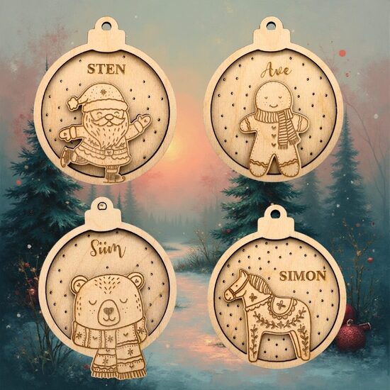 Nimeline jõuluehe ''PÄRL''